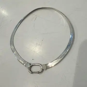 8UEDE DrawChoker L Silver 실버 초커