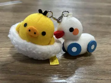 키이로이토리 오리 무선 조종 키링