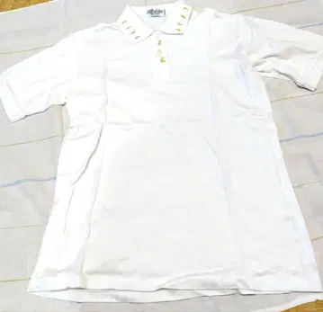 화이트 피케 셔츠 GREEN ISLAND COUNTRY CLUB