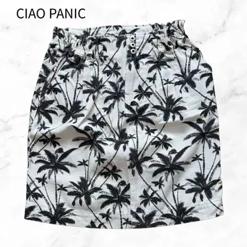 CIAO PANIC 팜트리 패턴 스커트