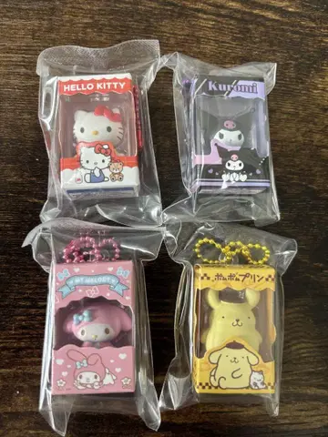 산리오 캐릭터즈 초코 박스 4종 세트
