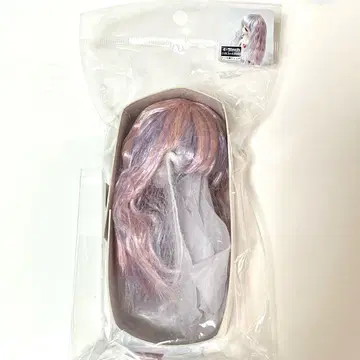 인형용 가발 4-5인치 10.5~12cm 소바주 핑크