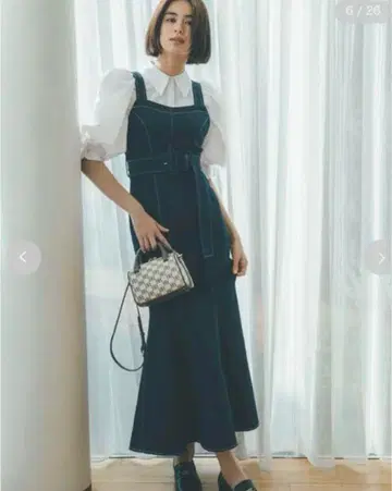 SNIDEL 빅 칼라 셔츠 블라우스 스나이델 화이트 White