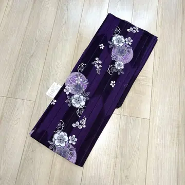 보라색 새상품 유카타