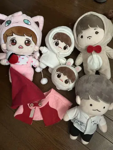 K-POP 아이돌 봉제 인형 5종 세트