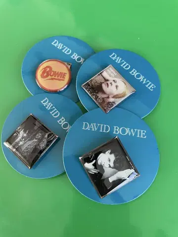 David Bowie Pins 핀즈 4종 세트