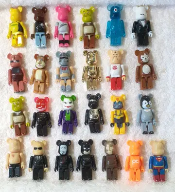 묶음 판매! BE@RBRICK 베어브릭 전체 높이 5.5cm 25개
