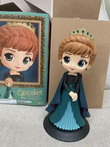 Qposket 디즈니 안나와 눈의 여왕 안나 FROZEN2 2 피규어