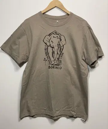 mont-bell(몽벨) S/S TEE BORNEO 코끼리 티셔츠 XL