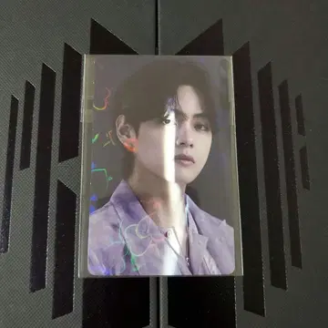 공식 BTS 테테 홀로그램 트레이딩 카드