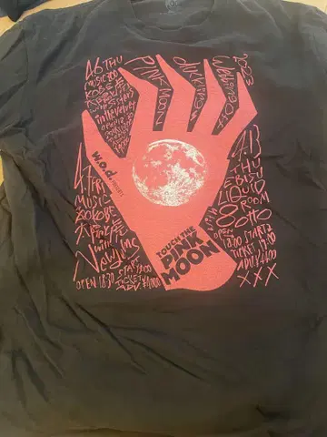w.o.d. PINK MOON 티셔츠 XL 더블유 오디