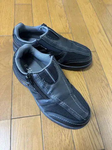 DUNLOP REFINED 블랙 스니커즈