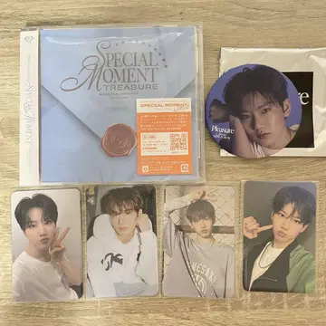 treasure 준규 트레이딩 카드 캔 배치 CD 세트