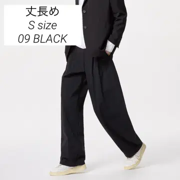 유니클로 울트라 스트레치 액티브 와이드 팬츠 긴 길이 S