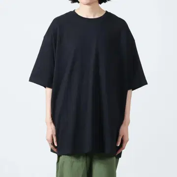 그라프페이퍼 그라프 페이퍼 S/S 오버사이즈 티셔츠 블랙