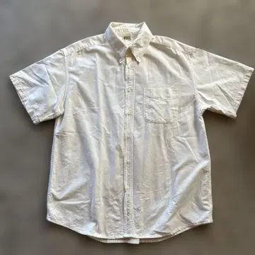 VESTURE BARNS 화이트 반팔 셔츠