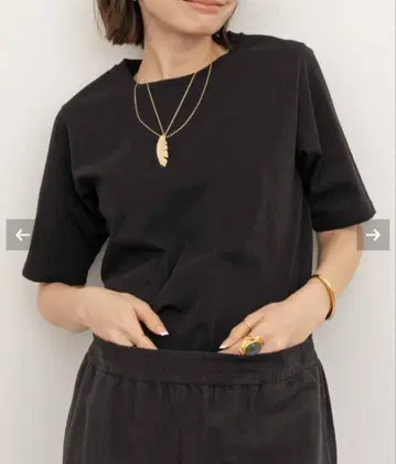 L'Appartement Beautiful T Shirts 블랙