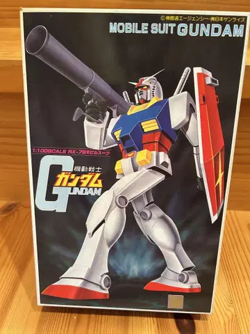 미사용품 건담 프라모델 RX-78