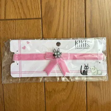 스튜디오 지브리 마녀 배달부 키키 지지 참 핑크 리본