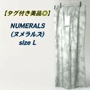 NUMERALS PAJAMA TROUSERS/팬츠 카키색 L