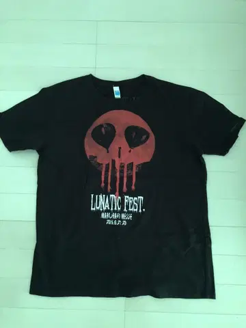 LUNATIC FEST 2015 티셔츠 LUNA SEA 루나 페스티벌