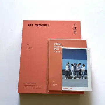 BTS MEMORIES OF 2019 DVD 포토 카드 및 북 포함