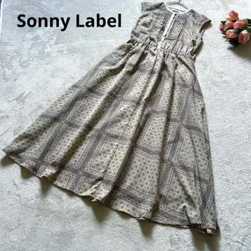 URBANRESEARCH 원피스 베이지 SonnLabel 페이즐리