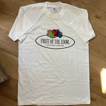 90s 데드스탁 FRUIT OF THE LOOM 로고 티셔츠