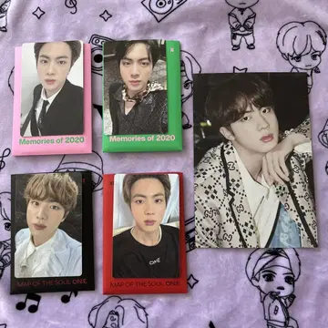 2025 BTS FESTA 페스티벌 구매자 혜택 트레이딩 카드 JIN