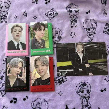 2025 BTS FESTA 페스티벌 구매자 혜택 트레이딩 카드 JIMIN