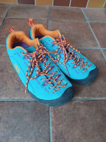 KEEN 재스퍼 27cm KEEN 트레킹 슈즈 파랑/오렌지