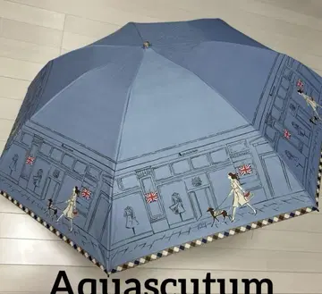 Aquascutum 런던 걸 접기 양산 차광율 99.99%