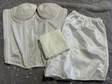 브라이덜 이너 B80 화이트 손수건