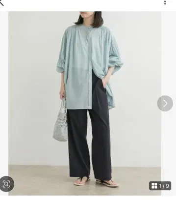 어반 리서치 도어스 레이온 코튼 이지 팬츠 네이비 M