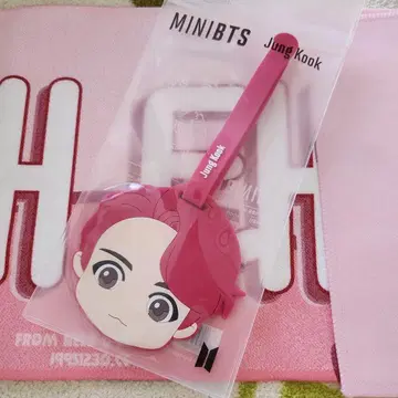 MINIBITS Jung Kook 러기지 태그
