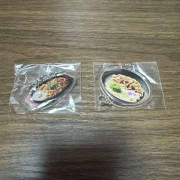 자이산 우동 아크릴 키링 가시와 우동 야키 우동