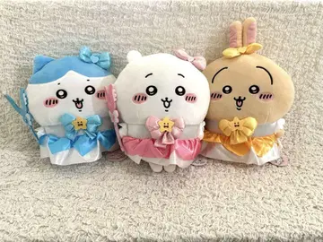 마지카루 치이카와 BIG 봉제 인형 치이카와 하치와레 토끼