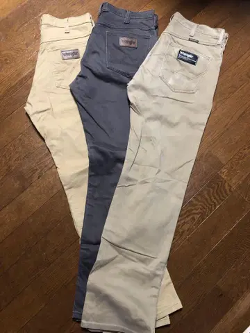 Wrangler 치노 팬츠 3종 세트