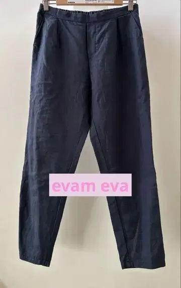 evam eva 리넨 턱 이지 팬츠 사이즈 2