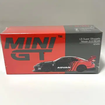 MINI GT 시리비아 LB-슈퍼 실루엣 ADVAN