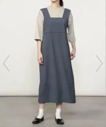 ORCIVAL 오르치발 점퍼 원피스 DKNAVY