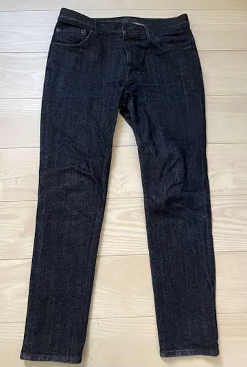 UNITED ARROWS 다크 데님 슬림 핏 팬츠