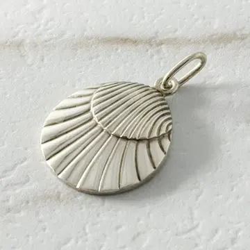 GEORG JENSEN 66 쉘 펜던트 탑만 실버 925
