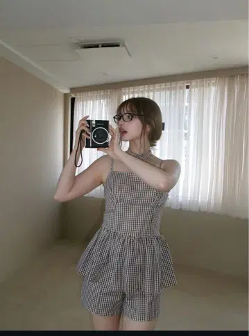 gingham 체크 세트 구성