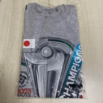 사무라이 재팬 2023 WBC 우승 기념 오센틱 티셔츠 M 일본 대표팀