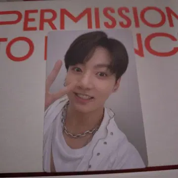 PERMISSION TO DANCE 트레이딩 카드 정국