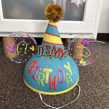 디즈니 이어햇 생일 벌스데이