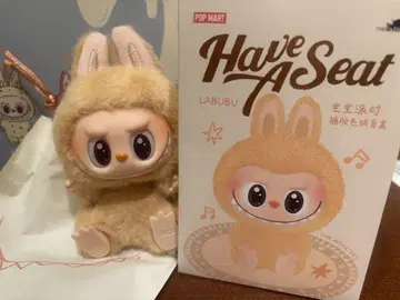 labubu 라부부 Have A Seat 봉제 인형 BABA