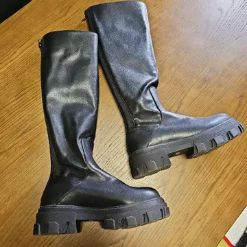 JEANASIS 블랙 롱 부츠