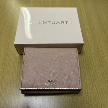 JILLSTUART 핑크 두겹 지갑 미사용품 인기 두겹 지갑 박스 있음